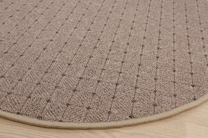 Condor Carpets Kusový koberec Udinese béžový new kruh - 400x400 (priemer) kruh cm