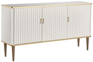 LivinHill Komoda Stilig ST313 160 cm biela/zlatá