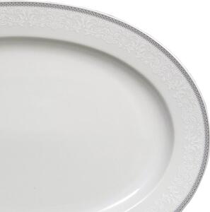 Thun obedová súprava Opal krajka so šedou linkou 27-dielná