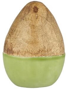 IB Laursen Zeleno-hnedé veľkonočné vajíčko, stojace