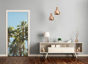 Fototapeta na dvere samolepiace príroda palmy 75x205 cm