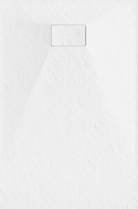 Mexen Hugo, SMC obdĺžniková sprchová vanička 100 x 80 cm, biela, 42108010
