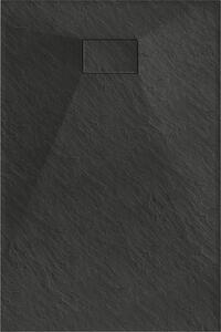 MEXEN - Hugo vanička obdĺžniková, SMC 110x70 cm, čierna - 42707011
