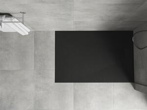 Mexen Hugo, SMC obdĺžniková sprchová vanička 130 x 90 cm, čierna matná, 42709013