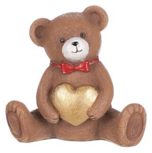 Medvedík so srdcom v náručí 9cm