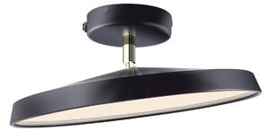 Kaito Pro LED stropné svietidlo, čierne, Ø 30 cm