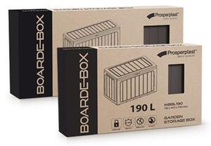 Záhradný box BOARDEBOX 280 l - antracit 116 cm PRMBBL280-S433