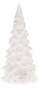 Vianočný LED stromček Douglas biela, 6,5 x 12 cm