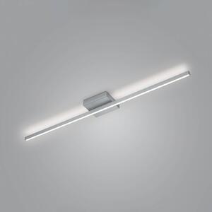 Stropné LED svetlo Nuri up/down 1-plameňové nikel