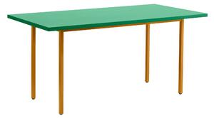 HAY Stôl Two-Colour 160, Ochre / Green Mint