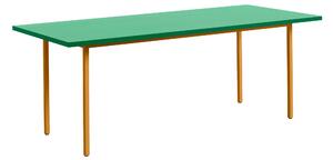 HAY Stôl Two-Colour 200, Ochre / Green Mint