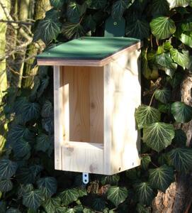 Zelená domácnost Vtáčia búdka drevená 3 v 1 SRDCE