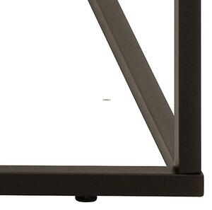 Actona Konferenčný stolík Barossa 110 cm travertín/čierny