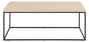 Actona Konferenčný stolík Barossa 110 cm travertín/čierny
