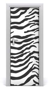 Fototapeta na dvere zebra pozadia 75x205 cm