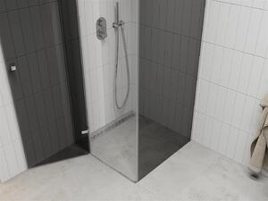 Mexen ROMA sprchovací kút 80x80cm, 6mm sklo, chrómový profil-šedé sklo, 854-080-080-01-40