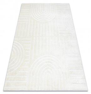 Dywany Łuszczów , Kusový koberec Mode 8586 geometric cream, 120x170, biela, chodba / predsieň