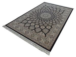 Luxusný perzský strojový koberec šedý 2,00 x 3,00 m