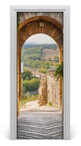 Fototapeta samolepiace na dvere Toskánsko Taliansko 95x205 cm