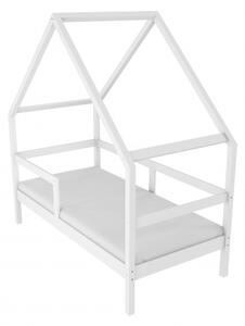 Detská posteľ 80 cm Pamuk (biela) (s roštom). Vlastná spoľahlivá doprava až k Vám domov. 1067335