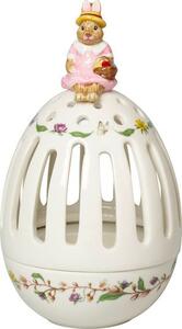 Villeroy & Boch Bunny Tales svietnik na čajovú sviečku v tvare veľkonočného vajíčka, Anna 14-8662-3983