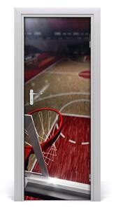Fototapeta samolepiace dvere basketbal ihrisko 95x205 cm