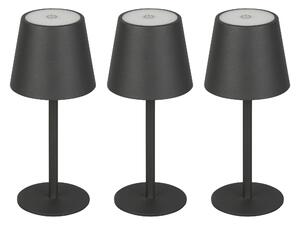 NABÍJATEĽNÁ STOLNÁ LAMPA 8,6/20,3 cm Novel - Vonkajšie osvetlenie