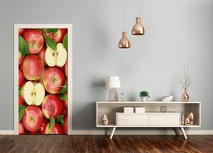 Fototapeta na dvere do domu samolepiace jablká 75x205 cm
