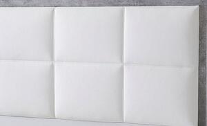 Posteľ Siegen 180x200 cm, biela/sivý betón