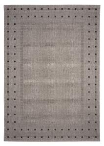 Devos koberce Kusový koberec FLOORLUX Silver / Black 20329 Spoltex - 80x150 cm