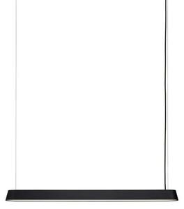 Muuto Závesné svietidlo Linear 87,2 cm, black 22516