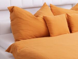 Biante Detské mušelínové posteľné obliečky do postieľky Nature MSN-001 Horčicovo oranžové Do postieľky 90x120 a 40x60 cm