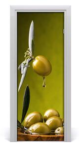 Fototapeta na dvere samolepiace oliva z oliviek 95x205 cm