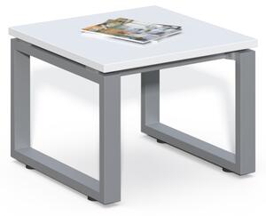 Konferenčný stolík Houseland Prime Coffee 01 60 cm biely