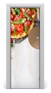 Fototapeta na dvere do domu samolepiace pizza 75x205 cm