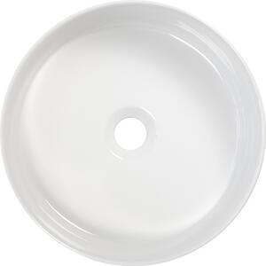Deante Silia umývadlo 36x36 cm okrúhly biela CDL_6U4S