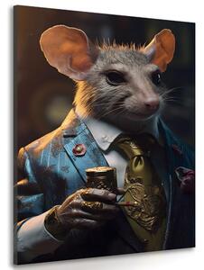 Obraz zvierací gangster potkan