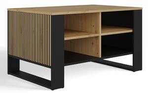 TP Living Konferenčný stolík LAWA Modern 4P Slim dub artisan/čierny