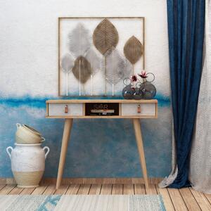 Hanah Home Konferenčný stolík Lawen 100 cm dub prírodný