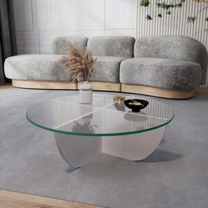 Kalune Design Konferenčný stolík Lily biely