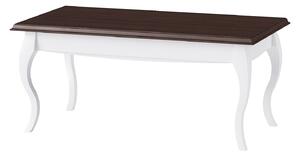 Szynaka Konferenčný stolík Massimo 41 110 cm biely/mocca