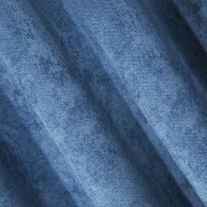 Modrý zamatový záves na páske ANISA 140x270 cm