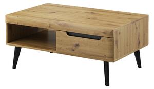 Piaski Konferenčný stolík Nordi 107 cm čierny/dub artisan