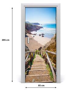 Fototapeta na dvere samolepiace Chodník na pláž 85x205 cm
