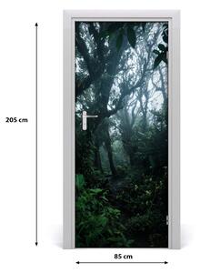 Fototapeta na dvere samolepiace dažďový les 85x205 cm