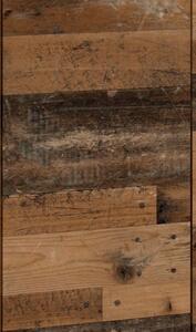 Predsieňová stena Vincent, vintage optika dreva