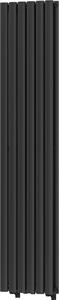Mexen Dallas, vykurovacie teleso 1600 x 360 mm, 1039 W, čierna, W214-1600-360-00-70