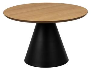 Actona Konferenčný stolík Soli 65 cm čierny/dub prírodný