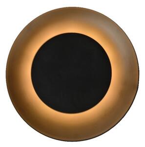 FOSKAL - Prisadené stropné svetlo - priemer 21,5 cm - LED - 1x6W 2700K - čierna