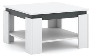 Vivaldi Konferenčný stolík Tinto 68 cm biely/antracit